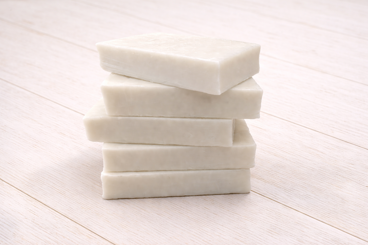 5 Plain + Simple goat milk bars stacked