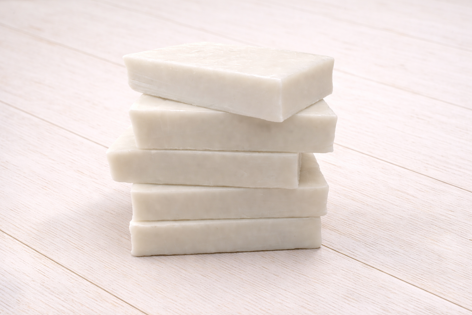 5 Plain + Simple goat milk bars stacked