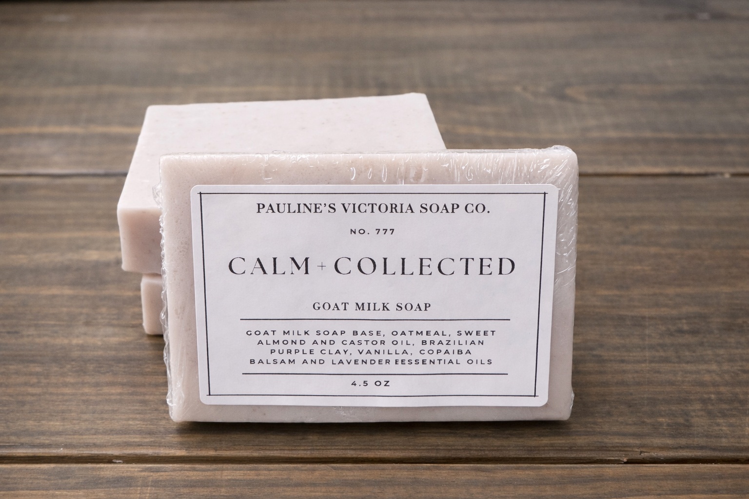 Calm + Collected packaging photo