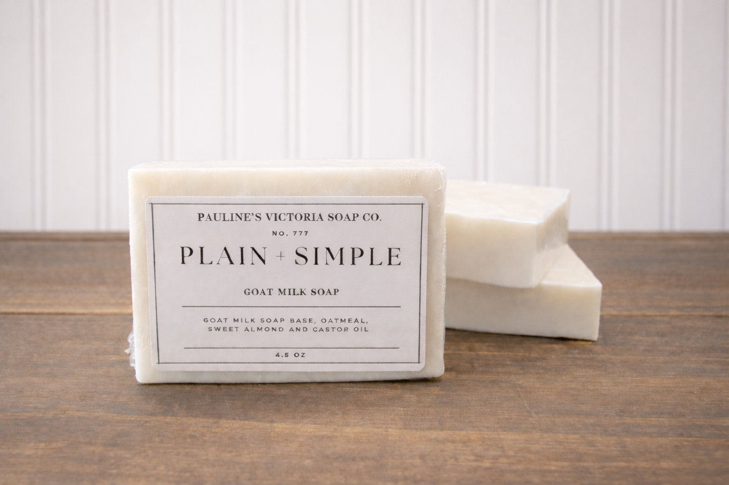 Plain + Simple packaging photo