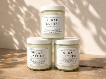 Sugar + Lather - Whipped Sugar Scrub